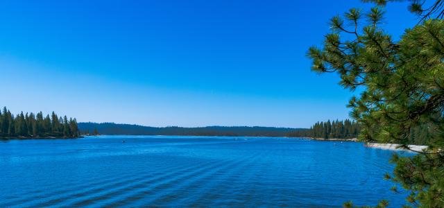 Shaver Lake Dam near Fresno, California